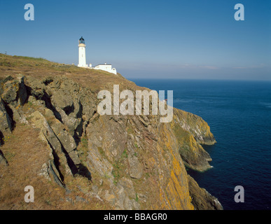 Phare sur le Mull of Galloway, Dumfries et Galloway, Écosse, Royaume-Uni. Banque D'Images