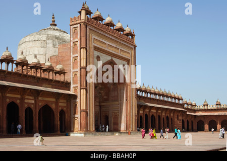 Fatehpur Sikri Uttar Pradesh Inde islam Mosquée Banque D'Images