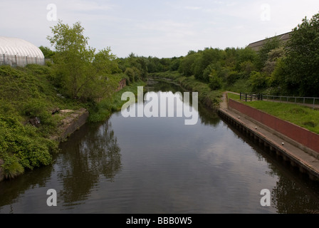 Le Sheffield à Tinsley Canal Sud Yorkshire Angleterre Banque D'Images