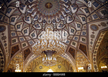 Mosquée Sayyidah Ruqayya dans le quartier Al-Amara de Damas Syrie. Banque D'Images