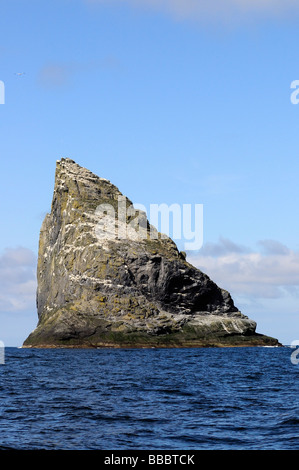 Stac Lee, St Kilda, Western Isles Ecosse Banque D'Images