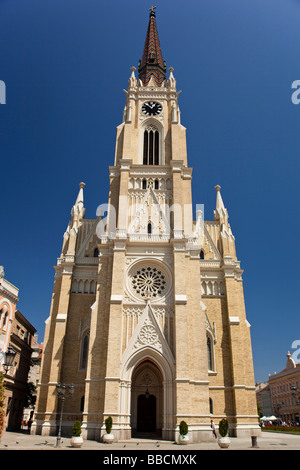 La cathédrale sur Novi Sad day Banque D'Images