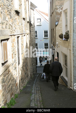 St Peter Port Bailiwick of Guernsey Channel Islands 2009 de l'UE Banque D'Images