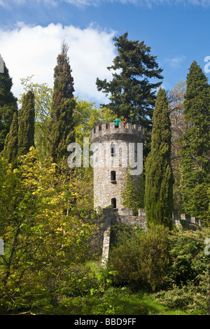 Pepperpot Tower Gardens Powerscourt County Wicklow Irlande Irlande République d'Irlande Banque D'Images