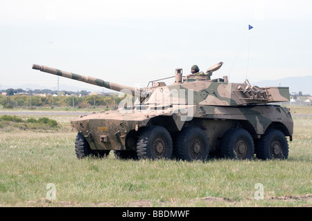 Un véhicule de combat blindé Rooikat sud-africains de la Force de défense nationale sud-africaine. Banque D'Images