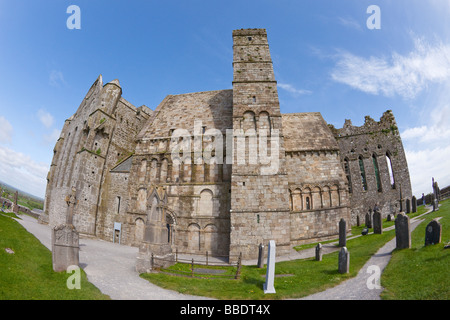 Cormac's Chapel Rock of Cashel County Tipperary Irlande Eire Coopération République irlandaise de l'UE l'Europe Banque D'Images