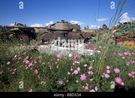 Africa-Eritrea- Asmara Cimetière Réservoir Banque D'Images