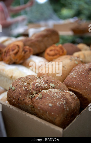 Boulangerie Pâtisserie Pain du marché Banque D'Images