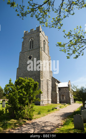 UK Angleterre Norfolk Hemsby église paroissiale Banque D'Images