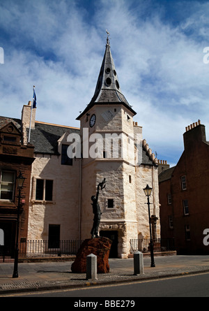 Maison de ville, Dunbar, East Lothian en Écosse Banque D'Images