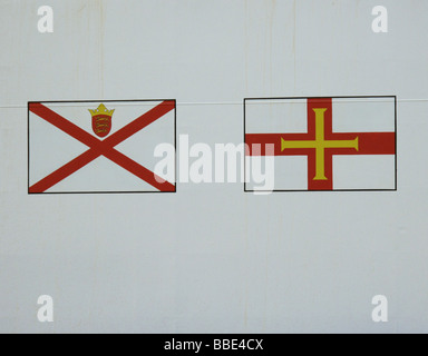 St Peter Port Bailiwick of Guernsey Channel Islands 2009 de l'UE Banque D'Images