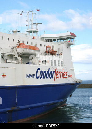 St Peter Port Bailiwick of Guernsey Channel Islands 2009 de l'UE Banque D'Images