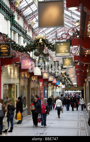 Queens Arcade Leeds Banque D'Images