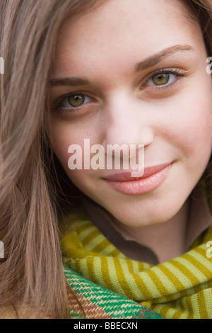 Portrait of Teenage Girl, Hillsboro, Oregon, USA Banque D'Images