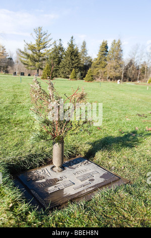 Lieu de sépulture, Kitchener, Ontario, Canada Banque D'Images