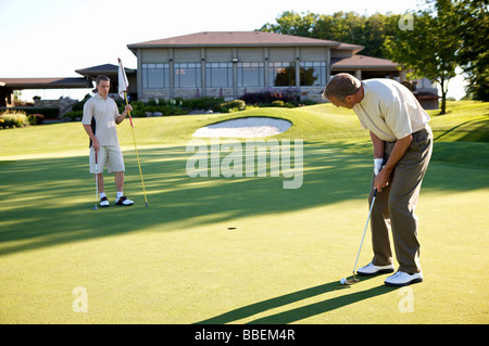 Hommes de golf Banque D'Images