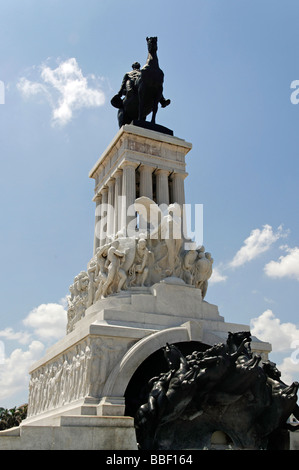 Monument à Maximo Gomez, La Havane, Cuba Banque D'Images