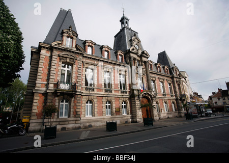 Hôtel de Ville, Fontainebleau, France Banque D'Images
