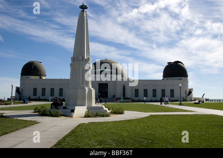 L'Observatoire Griffith à Los Angeles en Californie Banque D'Images