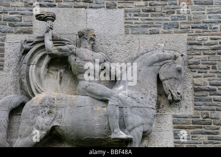 NS Ordensburg Vogelsang, Nazi college Banque D'Images