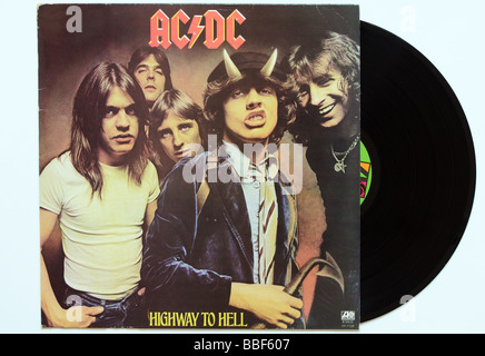 AC/DC Highway to Hell album Banque D'Images