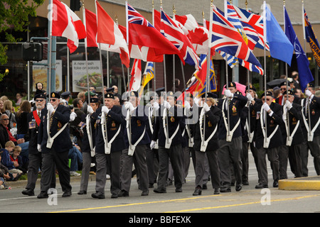 2009 Victoria Day Parade fête Victoria British Columbia Canada Banque D'Images