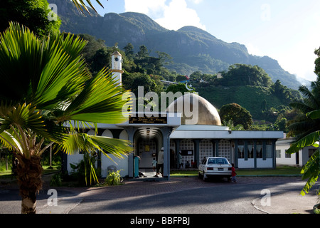 Le Bin Khalifa Al-Nahayan Mosquée, Francis Rachel Street, la capitale Victoria, île de Mahé, Seychelles, océan Indien, Afrique Banque D'Images