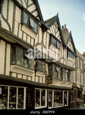 Hall de mûrier, Stonegate, ville de York, North Yorkshire, Angleterre, Royaume-Uni. Banque D'Images