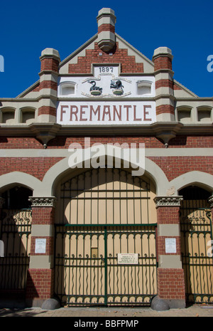 L'entrée des marchés de Fremantle Banque D'Images