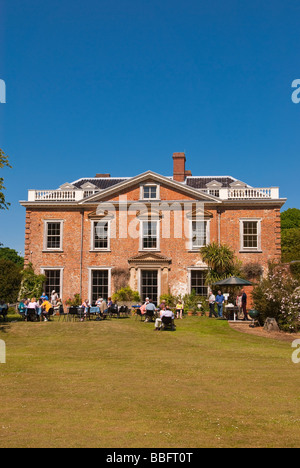 Ouvrir les jardins de Sotterley Hall dans le Suffolk, Uk,un grand manoir de campagne maison à la campagne Banque D'Images