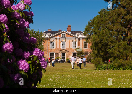 Ouvrir les jardins de Sotterley Hall dans le Suffolk, Uk,un grand manoir de campagne maison à la campagne Banque D'Images