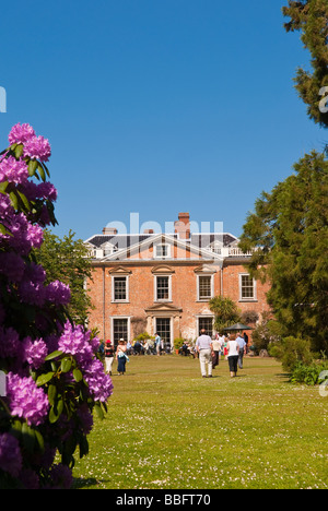 Ouvrir les jardins de Sotterley Hall dans le Suffolk, Uk,un grand manoir de campagne maison à la campagne Banque D'Images