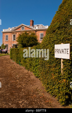 Ouvrir les jardins de Sotterley Hall dans le Suffolk, Uk,un grand manoir de campagne maison à la campagne Banque D'Images