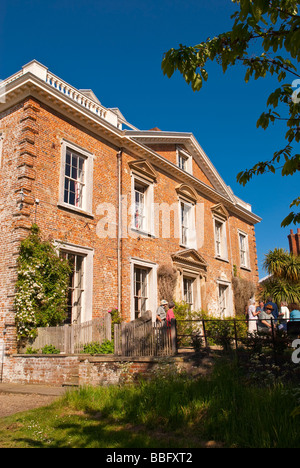 Ouvrir les jardins de Sotterley Hall dans le Suffolk, Uk,un grand manoir de campagne maison à la campagne Banque D'Images