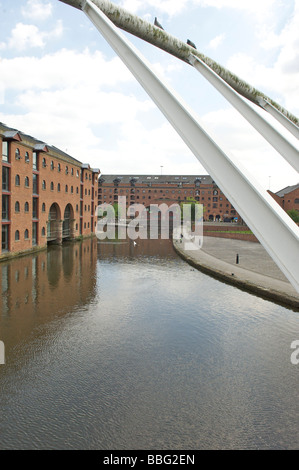 Caslefield bassin du canal Manchester Banque D'Images