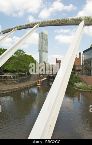 Caslefield bassin du canal Manchester Banque D'Images