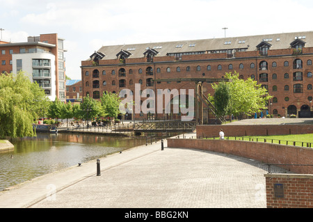 Caslefield bassin du canal Manchester Banque D'Images