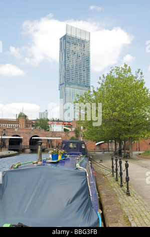 Beetham tower de Manchester Castlefield Banque D'Images