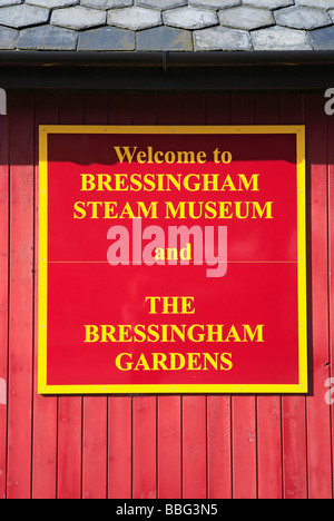 Bressingham Steam Museum and Gardens Banque D'Images