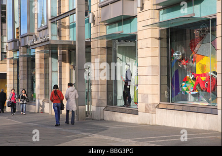 St Andrews Square, Harvey Nichols Shop Banque D'Images