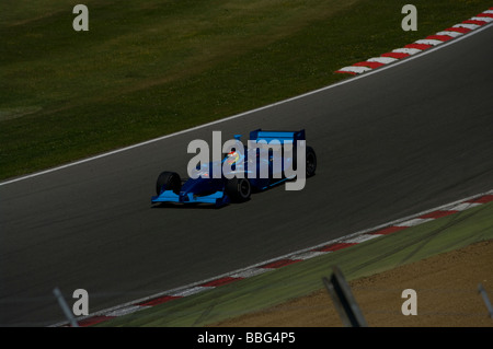 Une Panoz Championship Racing voiture conduite par Henk De Boer l'Arrondissement Paddock Hill Bend Brands Hatch, Kent Angleterre Banque D'Images