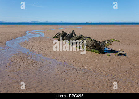 XT Craft sous-marin de poche à Aberlady Bay (sud) Banque D'Images