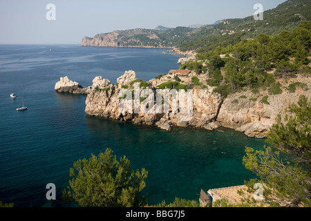 Côte nord de Majorque Îles Baléares Espagne Banque D'Images