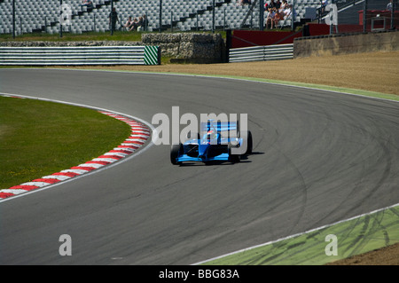 Une Panoz Championship Racing voiture conduite par Henk De Boer l'Arrondissement Paddock Hill Bend Brands Hatch, Kent Angleterre Banque D'Images