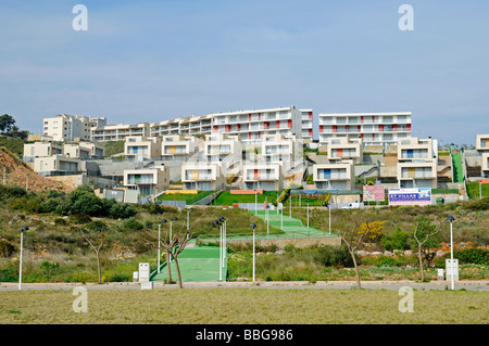 Nouveau développement, zone résidentielle, construction, Benicasim, Castellón, Valencia, Castellon, Espagne, Europe Banque D'Images