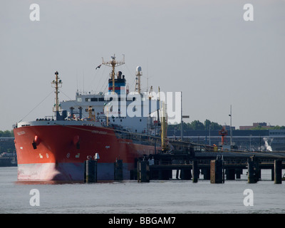 Cougar Ginga de pétroliers dans le port de Rotterdam Zuid Holland aux Pays-Bas Banque D'Images