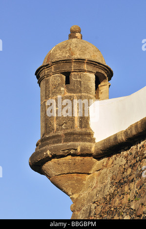 Tour de la forte de Santo Antonio da Barra forteresse, Salvador, Bahia, UNESCO World Heritage Site, Brésil, Amérique du Sud Banque D'Images