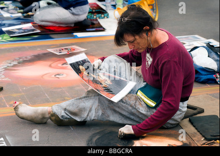 Je Madonnari 2009 Banque D'Images