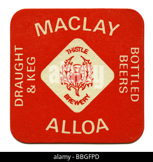 Vieux beermat de Maclay, Alloa, Clackmannanshire, Ecosse Banque D'Images