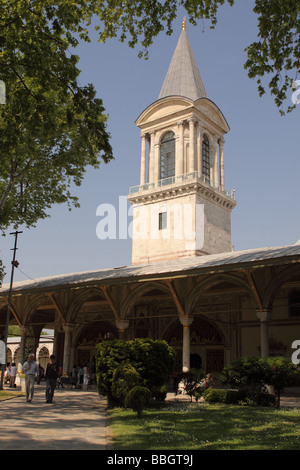 Palais de Topkapi Istanbul Turquie la tour à l'Harem Banque D'Images